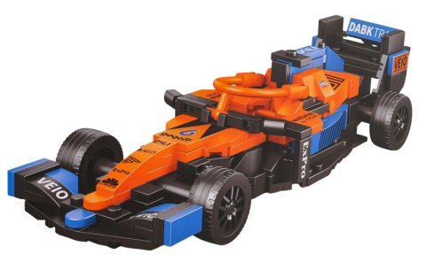 Zestaw Klocków Bolid F1 Pomarańczowy 278el. Zestaw Klocków Bolid F1 Pomarańczowy 278el.