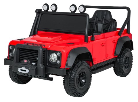 Pojazd Land Rover Defender 110 SVX Concept Czerwony Pojazd Land Rover Defender 110 SVX Concept Czerwony