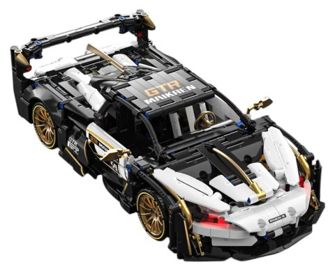 Zestaw Klocków Auto Sportowe Biało/Czarne 1242el. Zestaw Klocków Auto Sportowe Biało/Czarne 1242el.