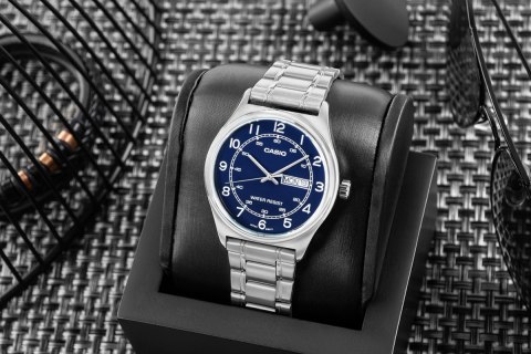 Zegarek Męski CASIO MTP-V006D-2BUDF + BOX Zegarek Męski CASIO MTP-V006D-2BUDF + BOX