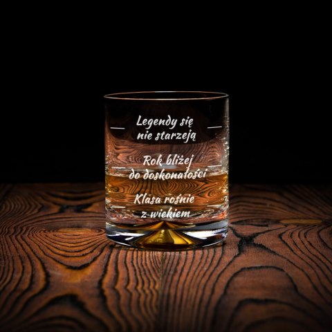 Urodzinowa szklanka do whisky - prezent na 30 urodziny - dla męża, brata Urodzinowa szklanka do whisky - prezent na 30 urodziny - dla męża, brata