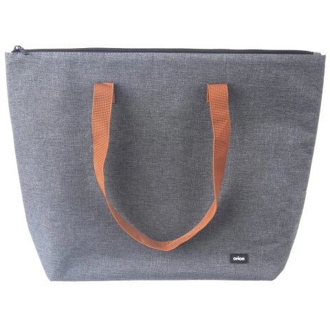Torba Termiczna Shopper Szara Solidna Wytrzymała ORION 44 x 11 x 35 cm Torba Termiczna Shopper Szara Solidna Wytrzymała ORION 44 x 11 x 35 cm