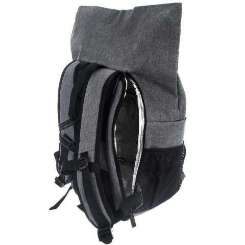 Torba termiczna plecak szara 15 l Torba termiczna plecak szara 15 l