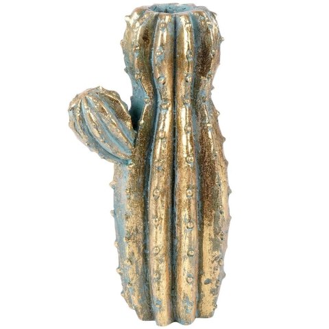 Wazon na kwiaty złoty kaktus 41,5 cm Wazon na kwiaty złoty kaktus 41,5 cm