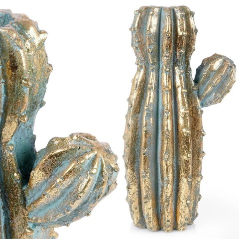 Wazon na kwiaty złoty kaktus 41,5 cm Wazon na kwiaty złoty kaktus 41,5 cm