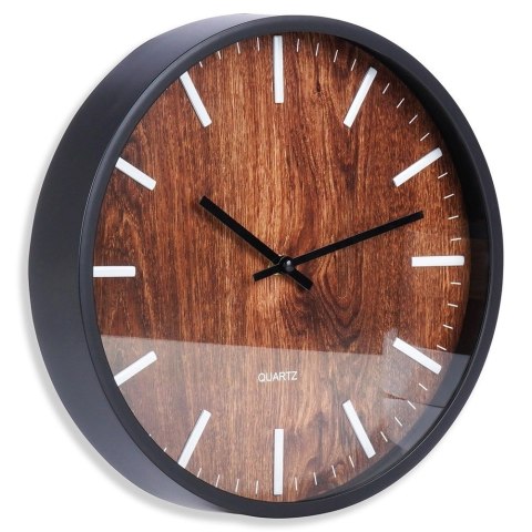 Zegar ścienny czarny 29,5 cm Zegar ścienny czarny 29,5 cm
