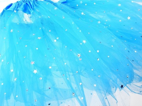 Niebieski świecący Kostium dla Małej wróżki Skrzydełka Motyl bal ZA4805 NI
