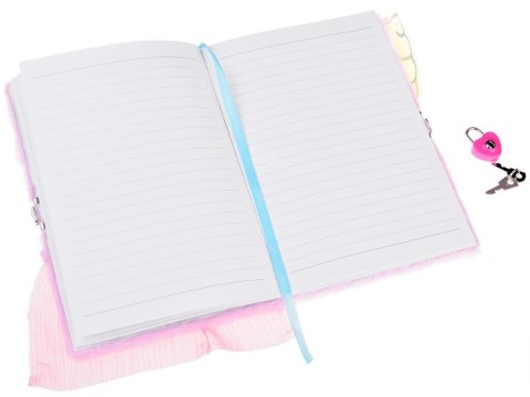 Notes sekretny pamiętnik na kluczyk różowa Świnka ZA4821