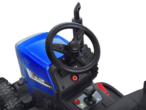 Traktor z przyczepą na akumulator + pilot PA0242