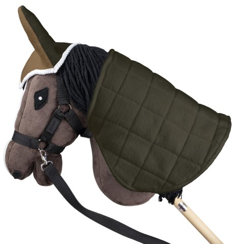 Derka dwustronna i nauszniki Skippi dla Hobby Horse - beż i oliwka Derka dwustronna i nauszniki Skippi dla Hobby Horse - beż i oliwka