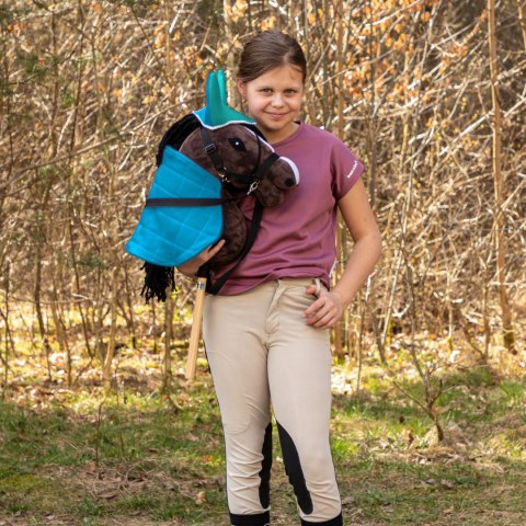Derka dwustronna i nauszniki Skippi dla Hobby Horse - mięta i niebieski Derka dwustronna i nauszniki Skippi dla Hobby Horse - mięta i niebieski