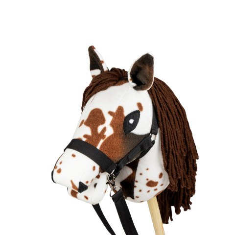 Hobby Horse Skippi A5 - łaciaty - nakrapiany - brązowo biały - dla dziecka Hobby Horse Skippi A5 - łaciaty - nakrapiany - brązowo biały - dla dziecka