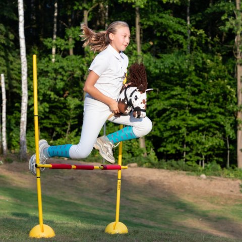 Hobby Horse Skippi A5 - łaciaty - nakrapiany - brązowo biały - dla dziecka Hobby Horse Skippi A5 - łaciaty - nakrapiany - brązowo biały - dla dziecka