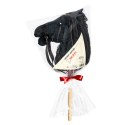 Hobby horse koń na patyku kiju dla dziecka duży A3