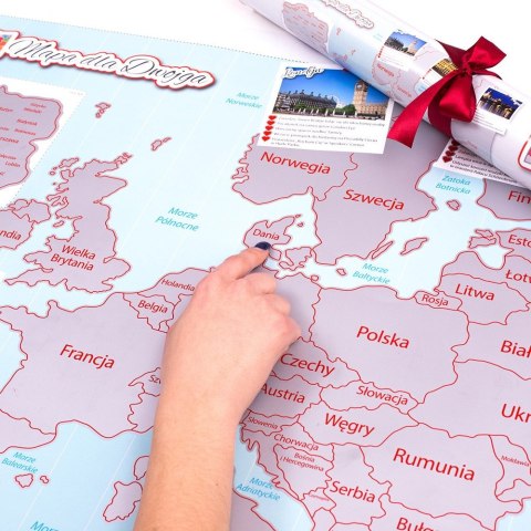 Mapa Zdrapka dla Dwojga Pary plakat Europa w tubie Mapa Zdrapka dla Dwojga Pary plakat Europa w tubie