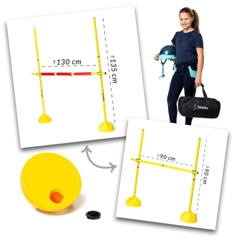 Przeszkoda skokowa Hobby Horse Skippi - prezent dla dziecka na dzień dziecka Przeszkoda skokowa Hobby Horse Skippi - prezent dla dziecka na dzień dziecka