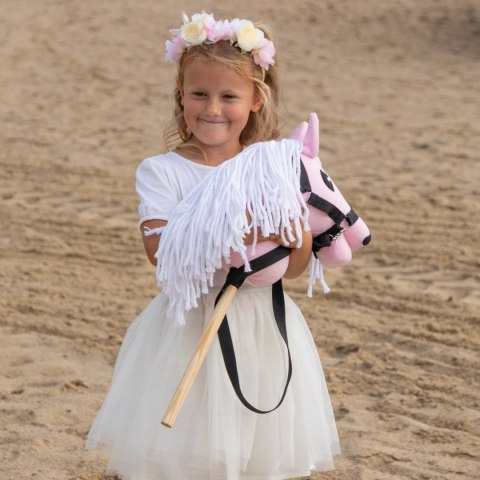 Różowy Hobby Horse Skippi A5 - lekki i poręczny - prezent dla dziewczynki Różowy Hobby Horse Skippi A5 - lekki i poręczny - prezent dla dziewczynki
