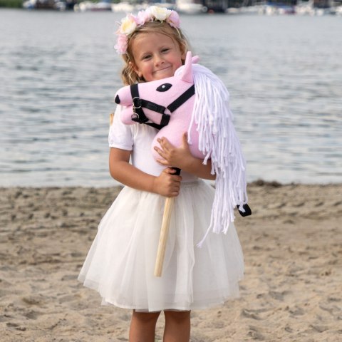 Różowy Hobby Horse Skippi A5 - lekki i poręczny - prezent dla dziewczynki Różowy Hobby Horse Skippi A5 - lekki i poręczny - prezent dla dziewczynki