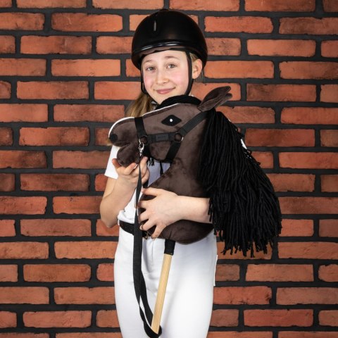 Skippi Hobby Horse z kantarem - gniady - A3 HH - prezent na dzień dziecka Skippi Hobby Horse z kantarem - gniady - A3 HH - prezent na dzień dziecka