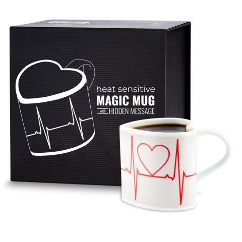 Zaskakujący Kubek Deluxe - Moje serce - prezent dla niej - dla niego - EKG Zaskakujący Kubek Deluxe - Moje serce - prezent dla niej - dla niego - EKG