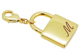 Kłódeczka sama zawieszka z grawerem (4.5cm)