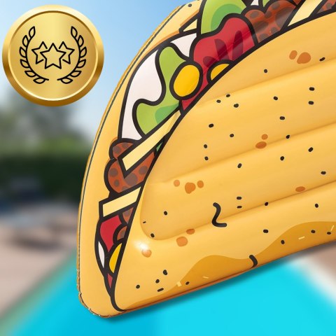BESTWAY MATERAC DMUCHANY DO PŁYWANIA PLAŻA NA BASEN TACO DUŻY XXL BESTWAY MATERAC DMUCHANY DO PŁYWANIA PLAŻA NA BASEN TACO DUŻY XXL