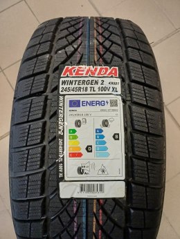 WYPRZEDAŻE. Opona KENDA 245/45R18 WINTERGEN2 KR501 100V XL TL #E bez gwarancji i rękojmi DOT22