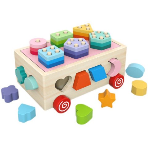 DREWNIANY SORTER KLOCKI Z KÓŁKAMI JHTOY-550 DREWNIANY SORTER KLOCKI Z KÓŁKAMI JHTOY-550