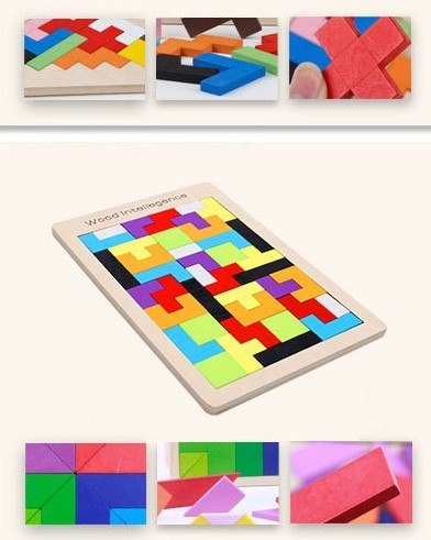 PUZZLE DREWNIANE TETRIS ZKB-815 PUZZLE DREWNIANE TETRIS ZKB-815