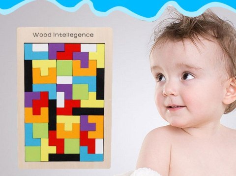 PUZZLE DREWNIANE TETRIS ZKB-815 PUZZLE DREWNIANE TETRIS ZKB-815