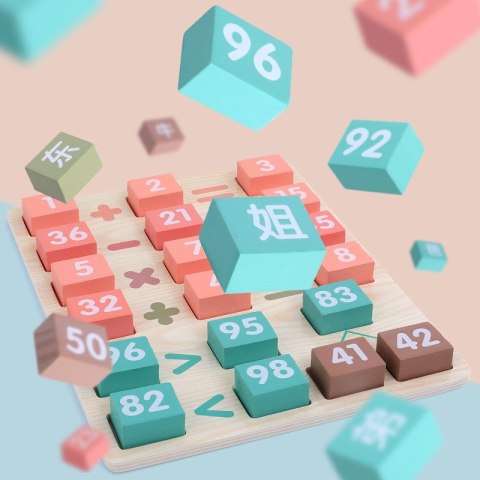 PUZZLE KLOCKI DODWANIE JHTOY-074 PUZZLE KLOCKI DODWANIE JHTOY-074