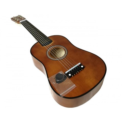 GITARA DREWNIANA AKUSTYCZNA 6 STRUNOWA DLA DZIECI COFFEE 60 CM GITARA DREWNIANA AKUSTYCZNA 6 STRUNOWA DLA DZIECI COFFEE 60 CM