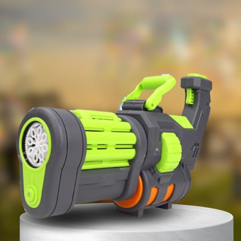 PISTOLET BAZUKA NA BAŃKI I WODĘ ELEKTRYCZNY AUTOMATYCZNY KARABIN WODNY 2W1 ZIELONY SZARY PISTOLET BAZUKA NA BAŃKI I WODĘ ELEKTRYCZNY AUTOMATYCZNY KARABIN WODNY 2W1 ZIELONY SZARY