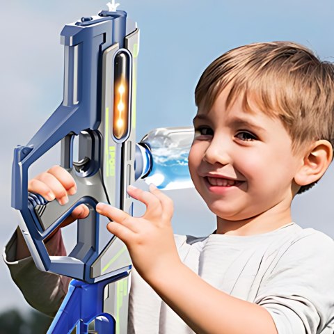 PISTOLET NA WODĘ ELEKTRYCZNY AUTOMATYCZNY KARABIN WODNY 2W1 AKUMULATOR NIEBIESKI PISTOLET NA WODĘ ELEKTRYCZNY AUTOMATYCZNY KARABIN WODNY 2W1 AKUMULATOR NIEBIESKI