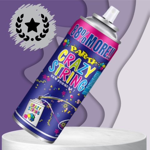 SERPENTYNA KONFETTI W SPRAYU NEON NA URODZINY IMPREZĘ NIEBIESKI 250 ML SERPENTYNA KONFETTI W SPRAYU NEON NA URODZINY IMPREZĘ NIEBIESKI 250 ML