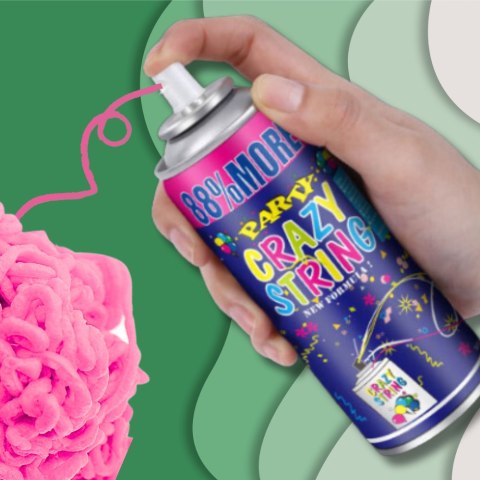 SERPENTYNA KONFETTI W SPRAYU NEON NA URODZINY IMPREZĘ RÓŻOWY 250 ML SERPENTYNA KONFETTI W SPRAYU NEON NA URODZINY IMPREZĘ RÓŻOWY 250 ML