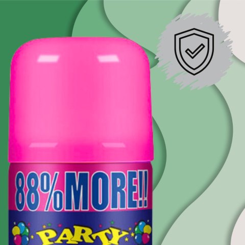 SERPENTYNA KONFETTI W SPRAYU NEON NA URODZINY IMPREZĘ RÓŻOWY 250 ML SERPENTYNA KONFETTI W SPRAYU NEON NA URODZINY IMPREZĘ RÓŻOWY 250 ML