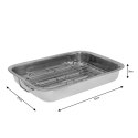 BRYTFANNA STALOWA Z RUSZTEM 35CM KiNGHOFF KH-1377 BRYTFANNA STALOWA Z RUSZTEM 35CM KiNGHOFF KH-1377