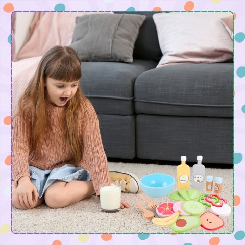 Drewniany Zestaw Warzyw Miska widelce dla Dzieci Zabawka Sałata Edukacyjna Drewniany Zestaw Warzyw Miska widelce dla Dzieci Zabawka Sałata Edukacyjna