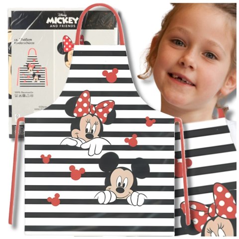 FARTUCH FARTUSZEK DZIECIĘCY DO PRAC KUCHENNY OCHRONNY MYSZKA MIKI MICKEY MINNIE FARTUCH FARTUSZEK DZIECIĘCY DO PRAC KUCHENNY OCHRONNY MYSZKA MIKI MICKEY MINNIE