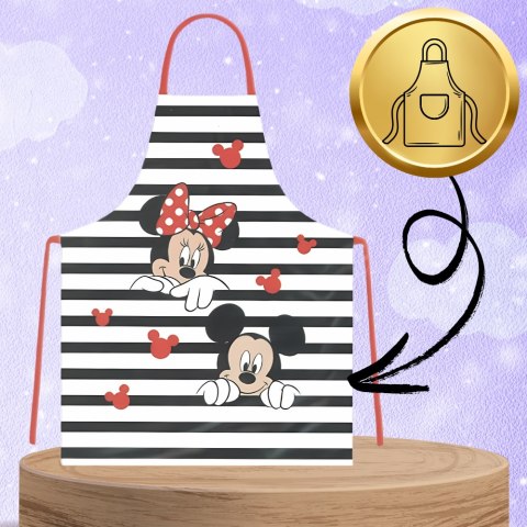 FARTUCH FARTUSZEK DZIECIĘCY DO PRAC KUCHENNY OCHRONNY MYSZKA MIKI MICKEY MINNIE FARTUCH FARTUSZEK DZIECIĘCY DO PRAC KUCHENNY OCHRONNY MYSZKA MIKI MICKEY MINNIE