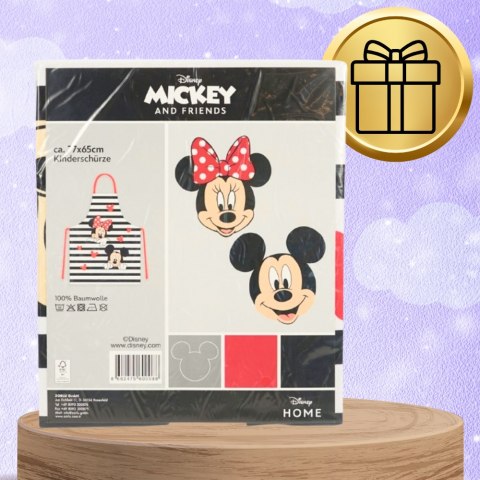 FARTUCH FARTUSZEK DZIECIĘCY DO PRAC KUCHENNY OCHRONNY MYSZKA MIKI MICKEY MINNIE FARTUCH FARTUSZEK DZIECIĘCY DO PRAC KUCHENNY OCHRONNY MYSZKA MIKI MICKEY MINNIE