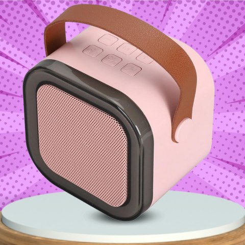 GŁOŚNIK PRZENOŚNY BEZPRZEWODOWY BLUETOOTH KARAOKE Z MIKROFONEM USB RGB GŁOŚNIK PRZENOŚNY BEZPRZEWODOWY BLUETOOTH KARAOKE Z MIKROFONEM USB RGB