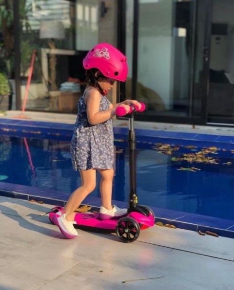 KASK REGULOWANY RÓŻOWY NICEKIDS na hulajnoga rolki deskorolka rower KASK REGULOWANY RÓŻOWY NICEKIDS na hulajnoga rolki deskorolka rower