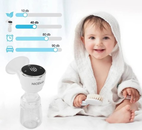 LAKTATOR ELEKTRYCZNY TRZYFAZOWY ODCIĄGACZ PRZENOŚNY NICEKIDS BPA FREE LAKTATOR ELEKTRYCZNY TRZYFAZOWY ODCIĄGACZ PRZENOŚNY NICEKIDS BPA FREE