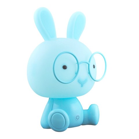 LAMPA LAMPKA BIURKOWA NOCNA DLA DZIECI KRÓLIK LED NIEBIESKA LAMPA LAMPKA BIURKOWA NOCNA DLA DZIECI KRÓLIK LED NIEBIESKA