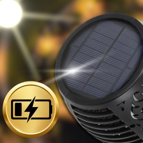 LAMPY POCHODNIE SOLARNE OGRODOWE PŁOMIEŃ LED LAMPKI LAMPKA SOLARNA 8x LAMPY POCHODNIE SOLARNE OGRODOWE PŁOMIEŃ LED LAMPKI LAMPKA SOLARNA 8x