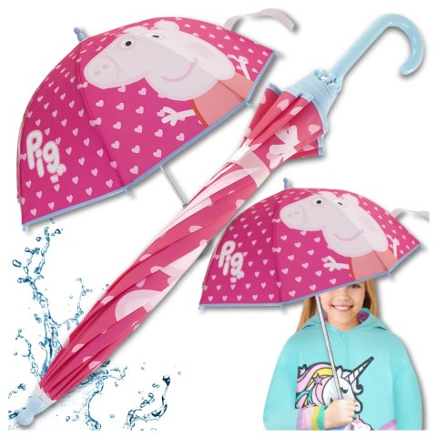 PARASOL PRZECIWDESZCZOWY DLA DZIECI PEPPA PIG ŚWINKA PEPPA PARASOL PRZECIWDESZCZOWY DLA DZIECI PEPPA PIG ŚWINKA PEPPA