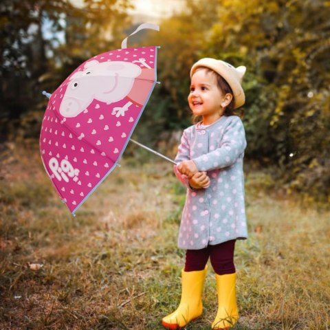 PARASOL PRZECIWDESZCZOWY DLA DZIECI PEPPA PIG ŚWINKA PEPPA PARASOL PRZECIWDESZCZOWY DLA DZIECI PEPPA PIG ŚWINKA PEPPA
