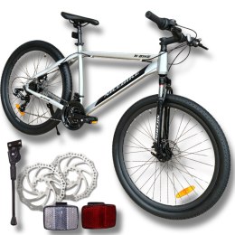 ROWER GÓRSKI MTB 26 SHIMANO 21 BIEGÓW 2xTARCZE RAMA ALUMINIOWA 18